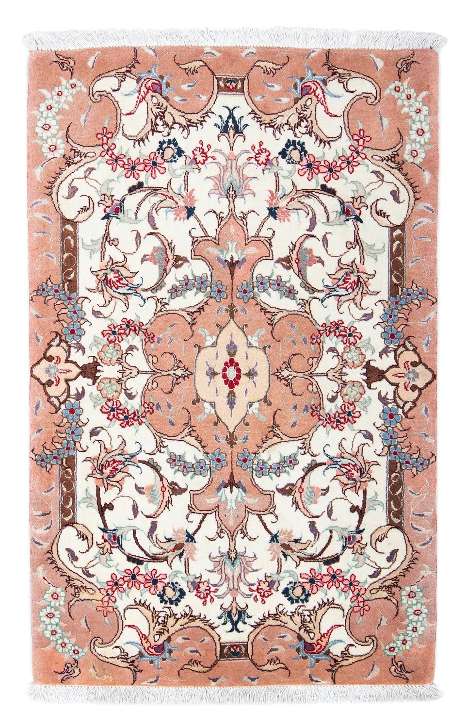 Tapis persan - Tabriz - Royal - 90 x 60 cm - beige