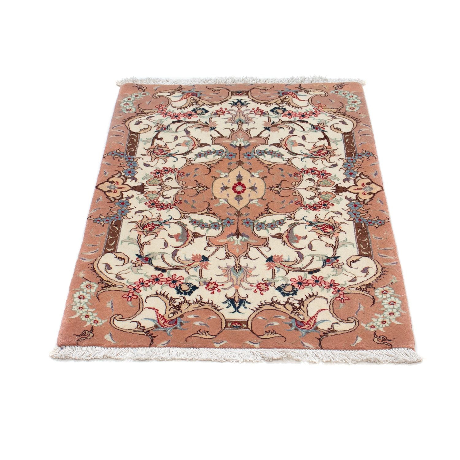 Tapis persan - Tabriz - Royal - 90 x 60 cm - beige