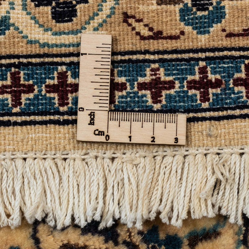 Tapis persan - Nain - Royal - 353 x 248 cm - beige foncé
