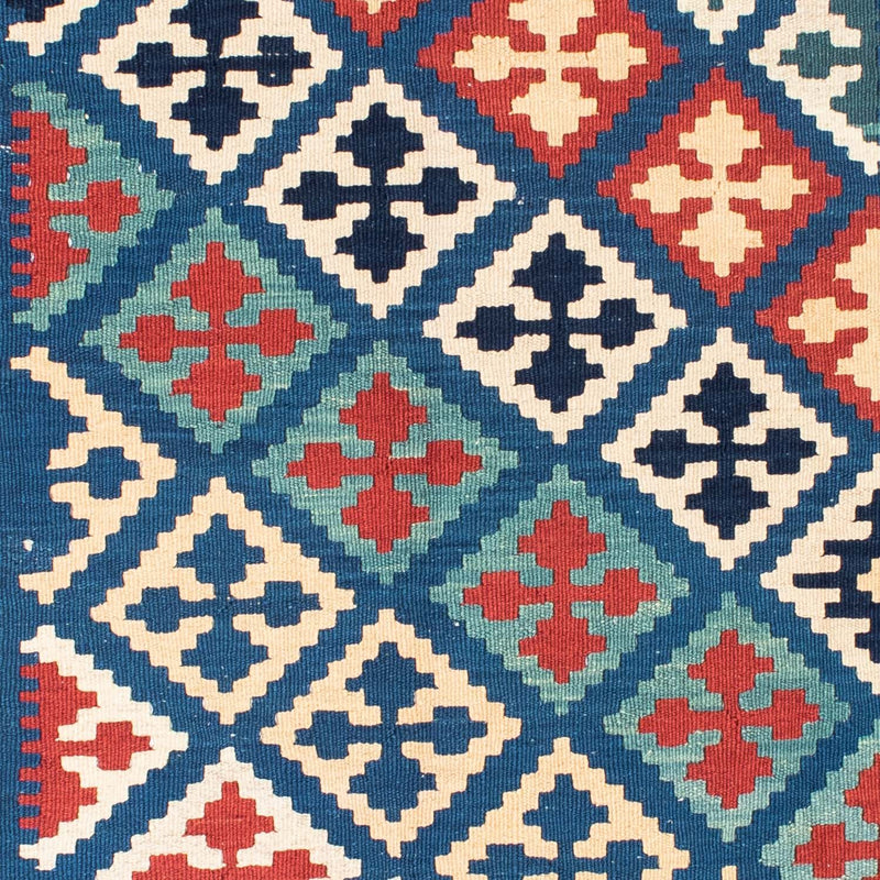 Tapis Kelim - Oriental - 170 x 128 cm - bleu