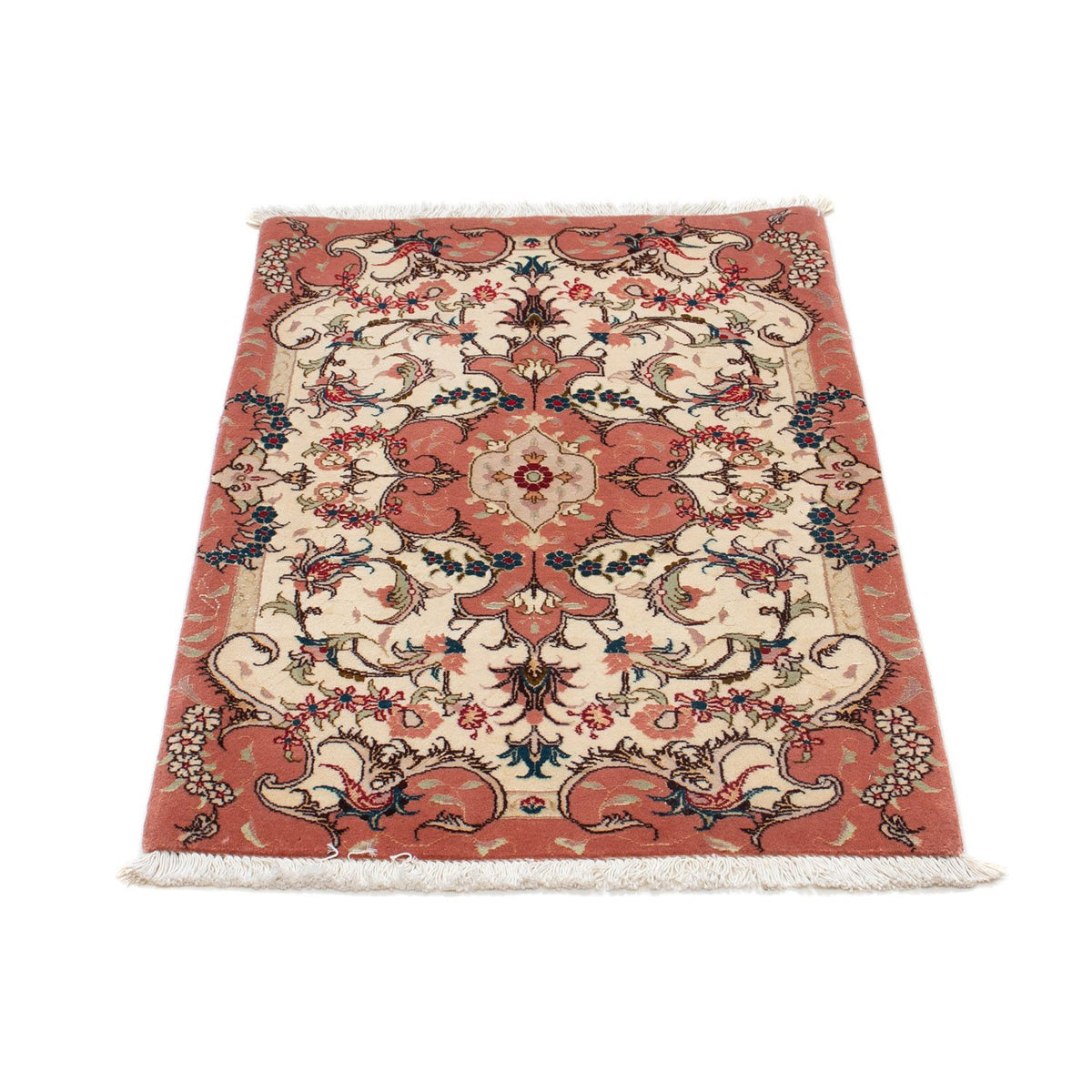Tapis persan - Tabriz - Royal - 90 x 60 cm - beige