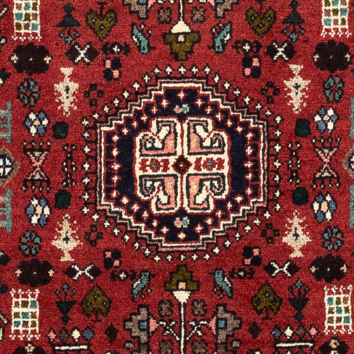 Tapis persan - Nomadic - 151 x 99 cm - bleu foncé