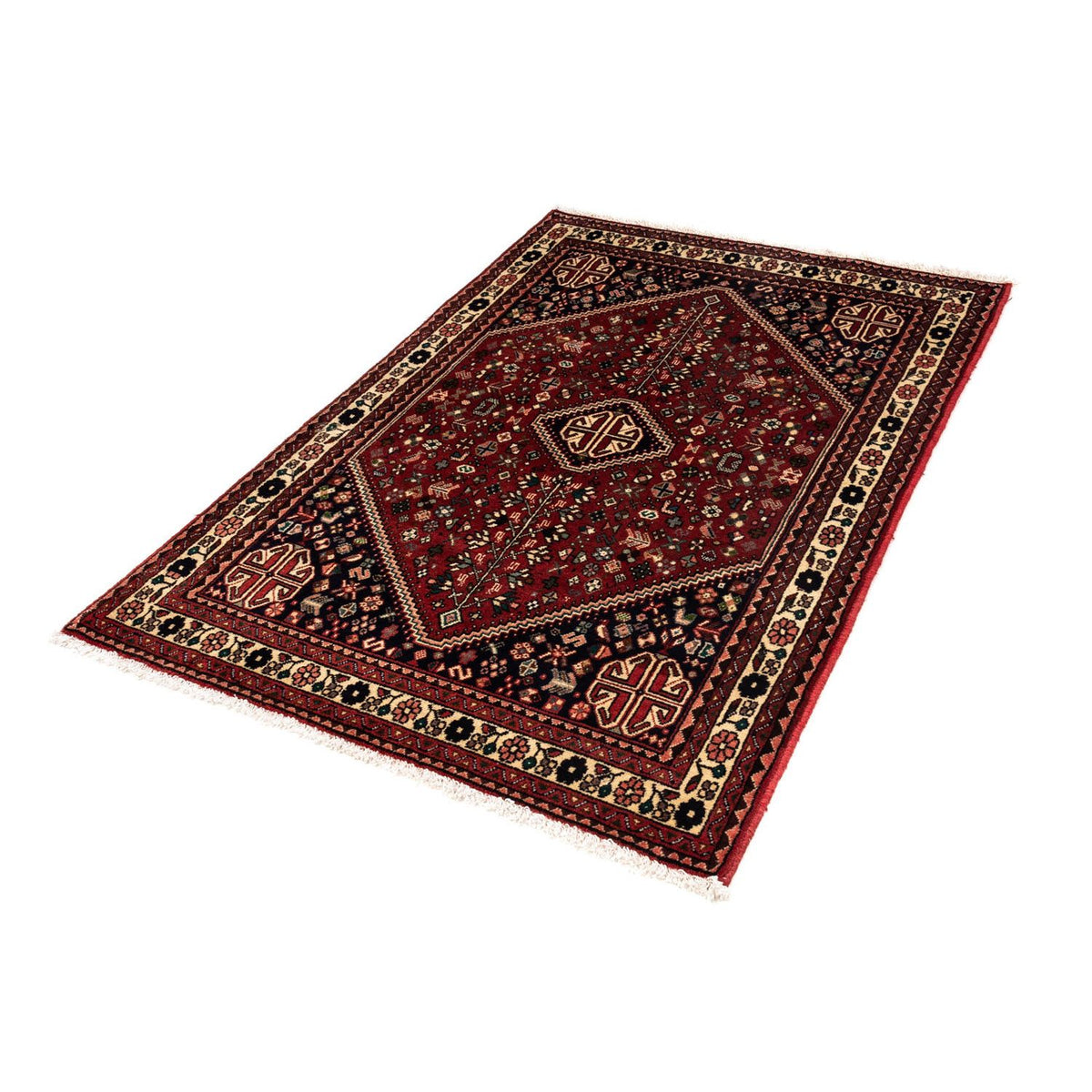 Tapis persan - Nomadic - 149 x 98 cm - bleu foncé