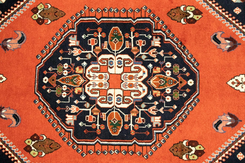 Tapis persan - Nomadic - 153 x 102 cm - rouille