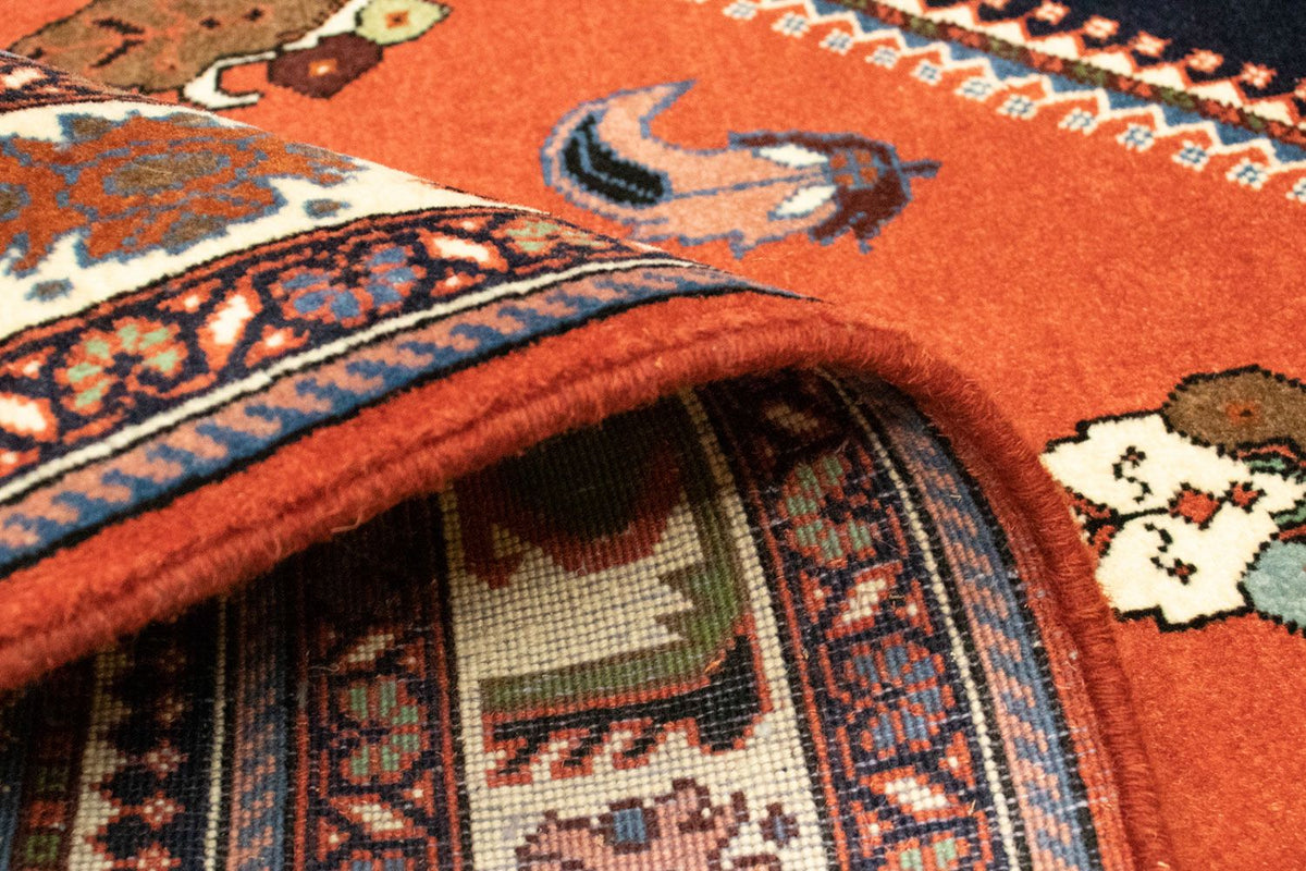 Tapis persan - Nomadic - 153 x 102 cm - rouille