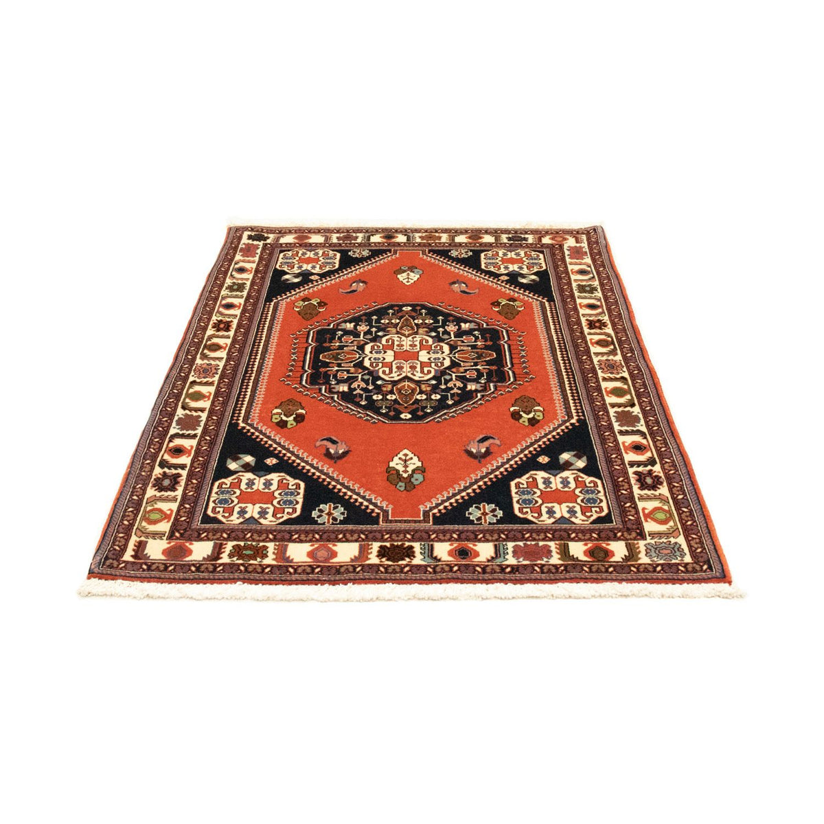 Tapis persan - Nomadic - 153 x 102 cm - rouille