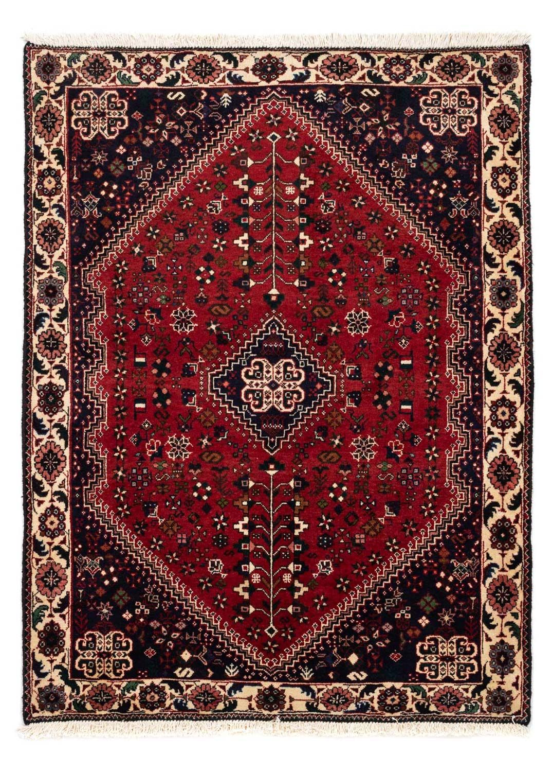 Tapis persan - Nomadic - 147 x 108 cm - bleu foncé