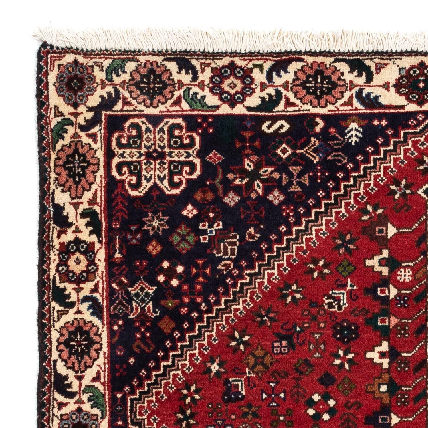 Tapis persan - Nomadic - 147 x 108 cm - bleu foncé