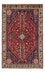 Tapis persan - Nomadic - 156 x 99 cm - bleu foncé