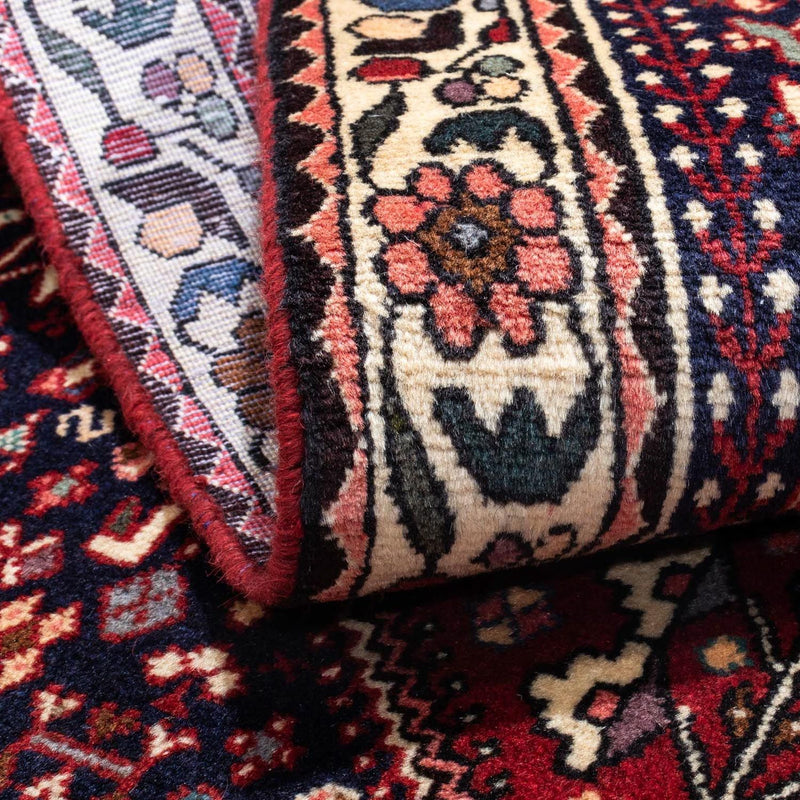 Tapis persan - Nomadic - 156 x 99 cm - bleu foncé