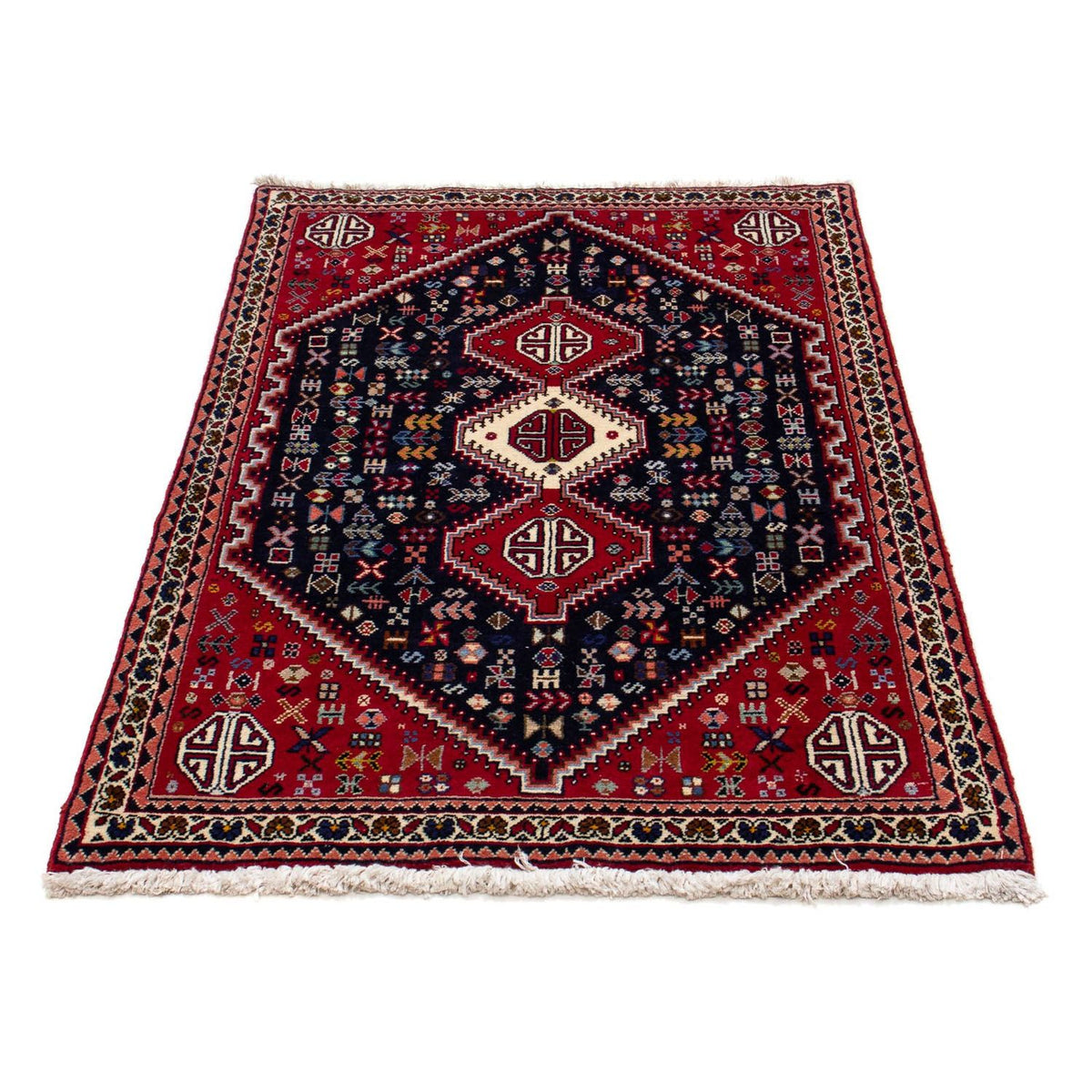 Tapis persan - Nomadic - 130 x 78 cm - bleu foncé