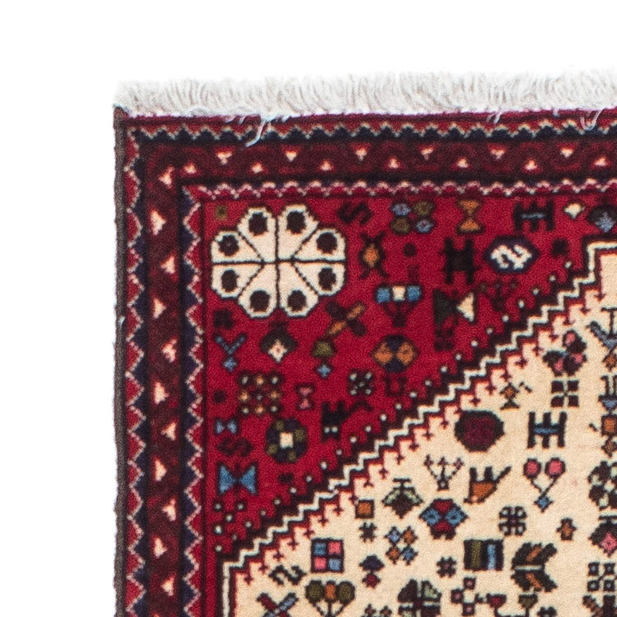 Tapis persan - Nomadic - 148 x 62 cm - beige