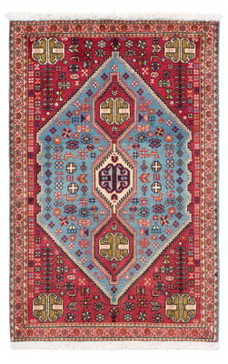 Tapis persan - Nomadic - 124 x 80 cm - rouge clair