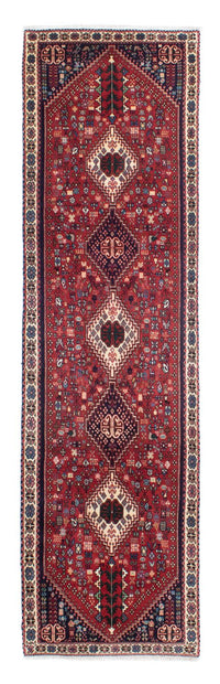 Tapis de couloir Tapis persan - Nomadic - 297 x 77 cm - rouge foncé