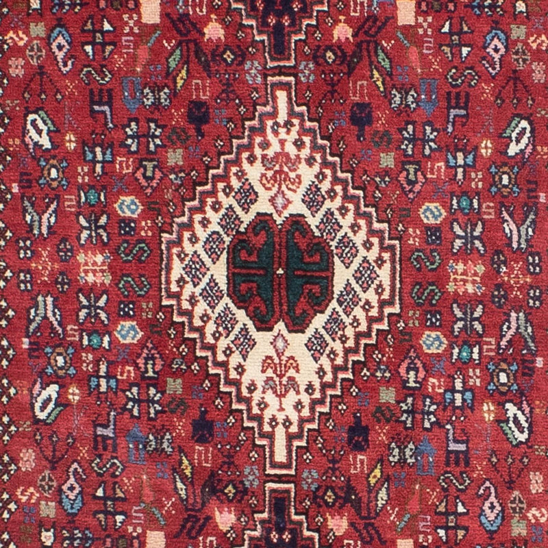 Tapis de couloir Tapis persan - Nomadic - 297 x 77 cm - rouge foncé