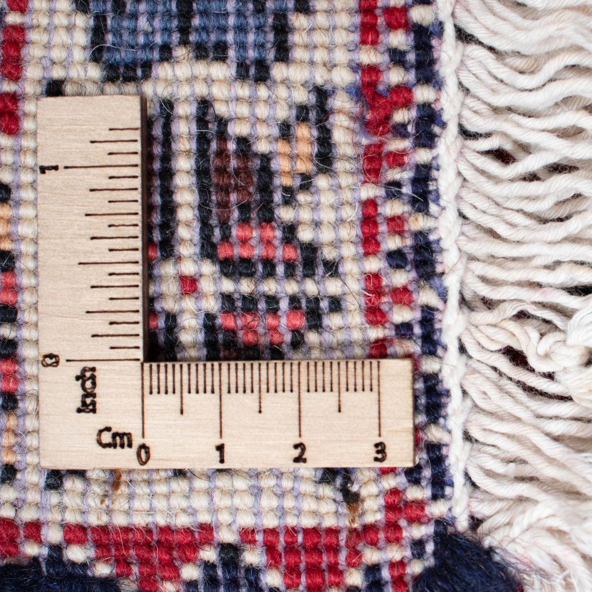 Tapis de couloir Tapis persan - Nomadic - 297 x 77 cm - rouge foncé