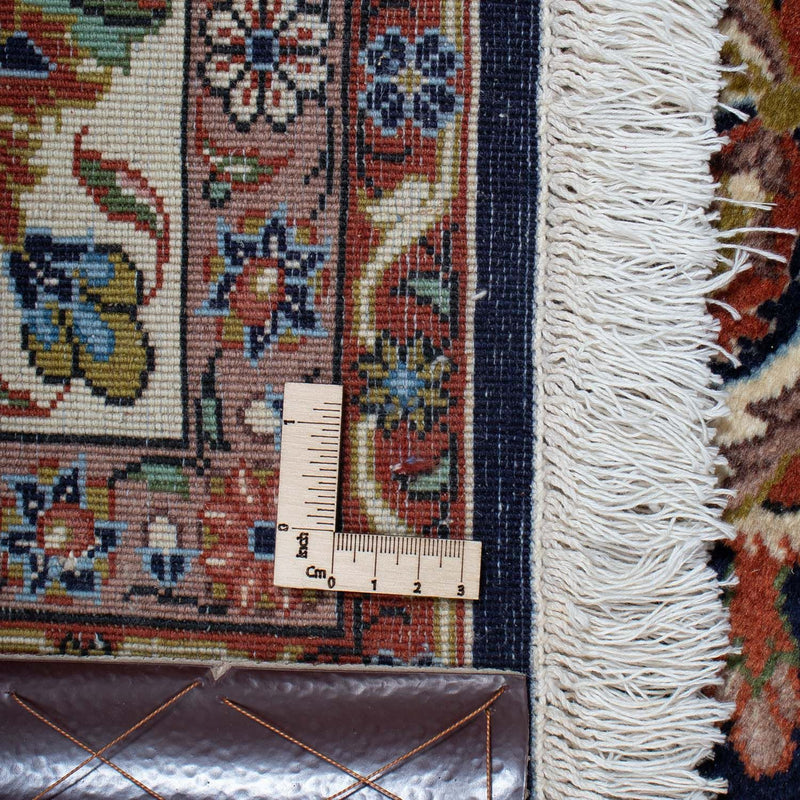 Tapis persan - Classique - 294 x 225 cm - bleu foncé