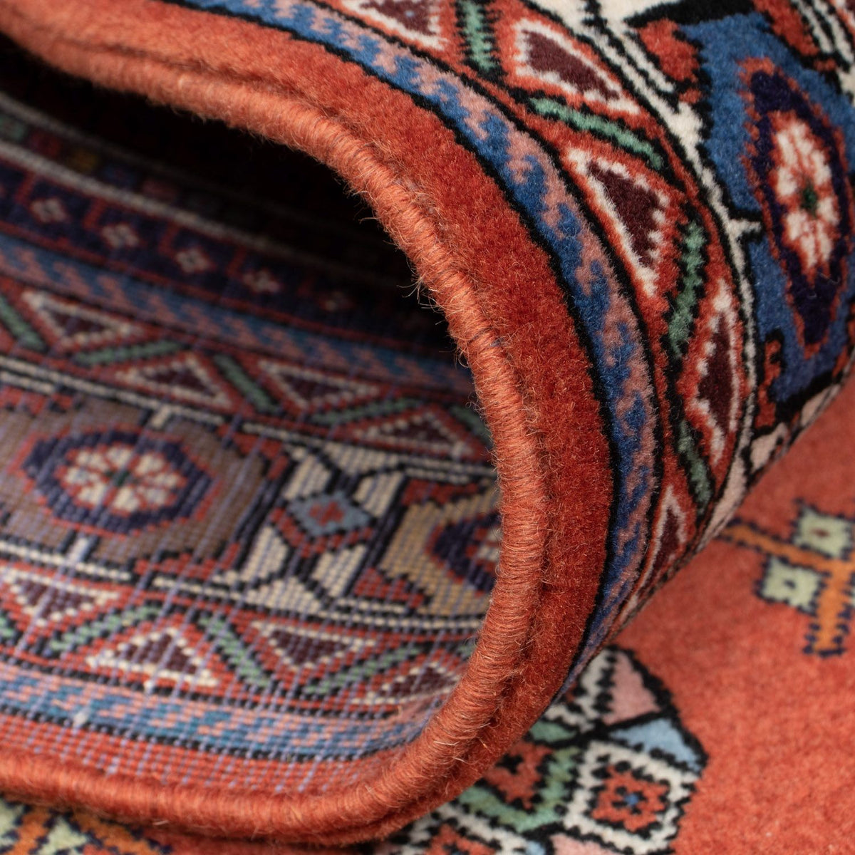 Tapis de couloir Tapis persan - Nomadic - 193 x 82 cm - rouille