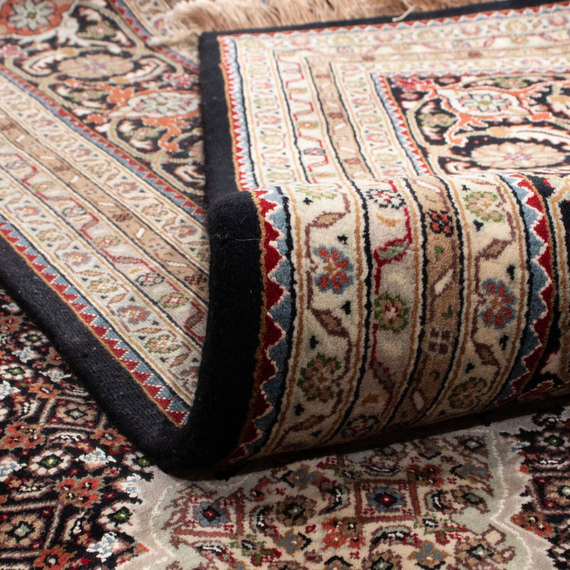 Tapis persan - Tabriz - 303 x 249 cm - bleu foncé