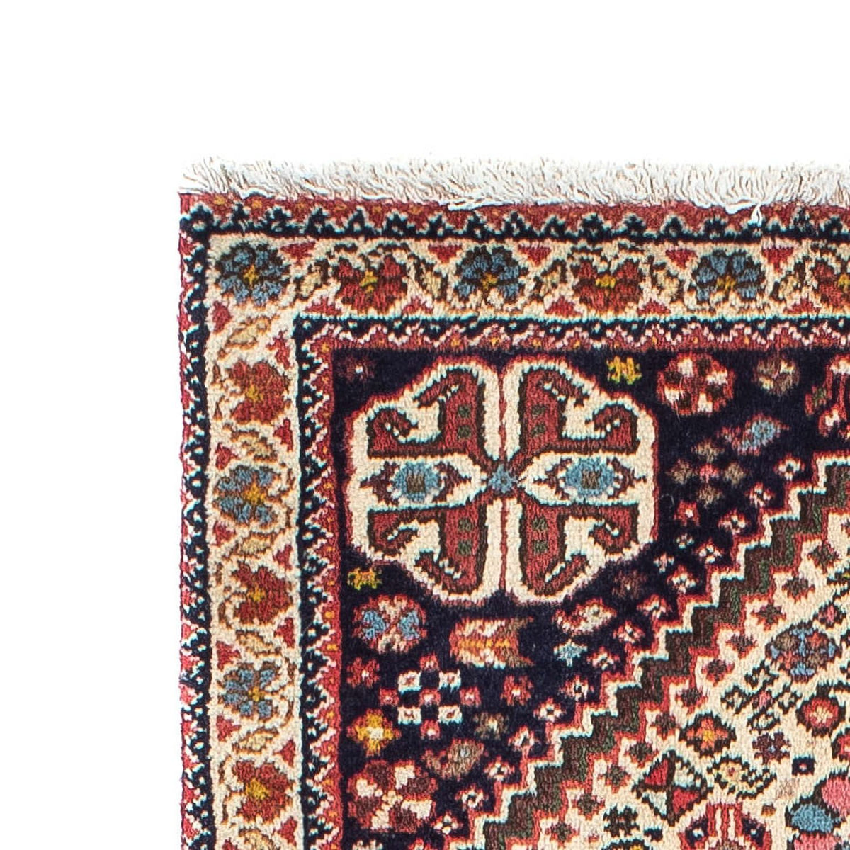 Tapis de couloir Tapis persan - Nomadic - 198 x 68 cm - beige