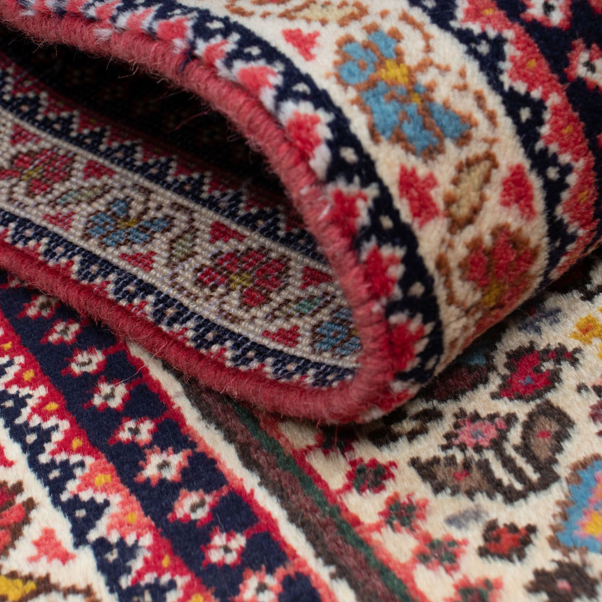 Tapis de couloir Tapis persan - Nomadic - 198 x 68 cm - beige