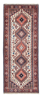 Tapis de couloir Tapis persan - Nomadic - 207 x 81 cm - beige