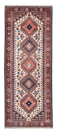 Tapis de couloir Tapis persan - Nomadic - 207 x 81 cm - beige