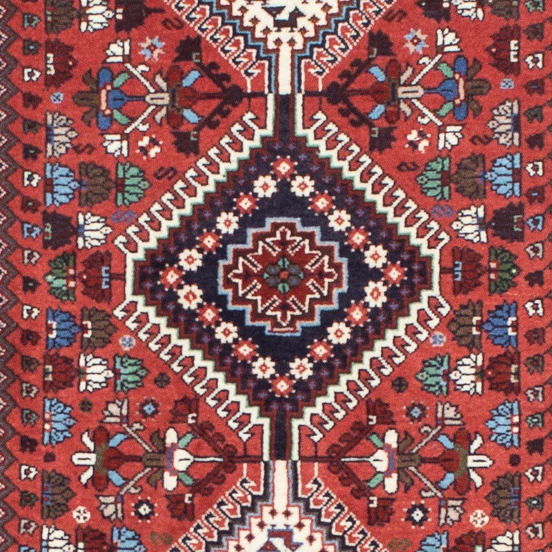 Tapis de couloir Tapis persan - Nomadic - 217 x 83 cm - rouge