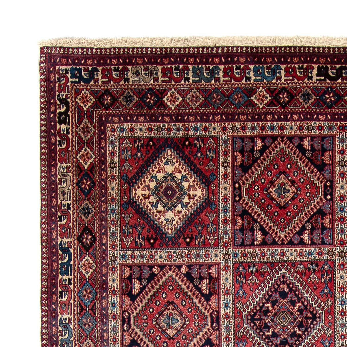 Tapis persan - Nomadic - 353 x 246 cm - rouge foncé