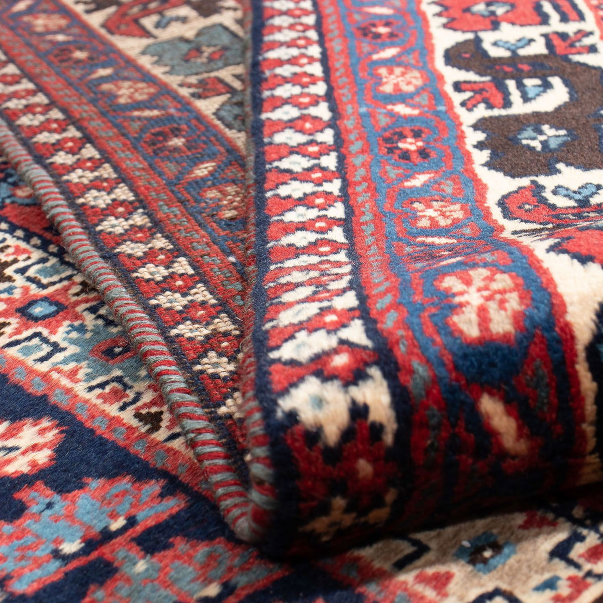 Tapis persan - Nomadic - 353 x 246 cm - rouge foncé