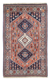 Tapis persan - Nomadic - 160 x 100 cm - bleu foncé