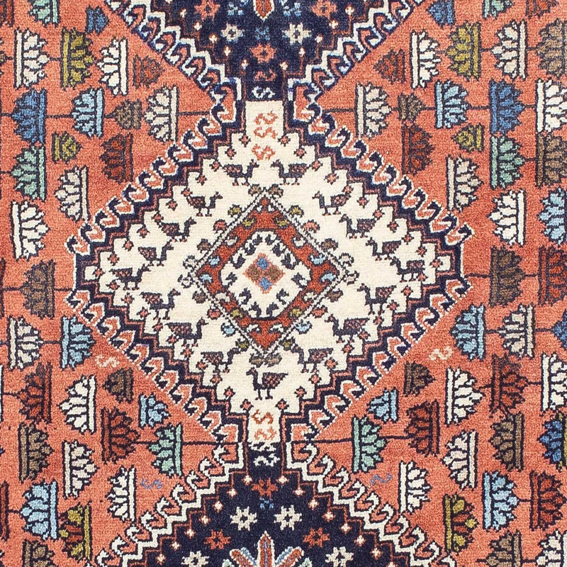 Tapis persan - Nomadic - 160 x 100 cm - bleu foncé