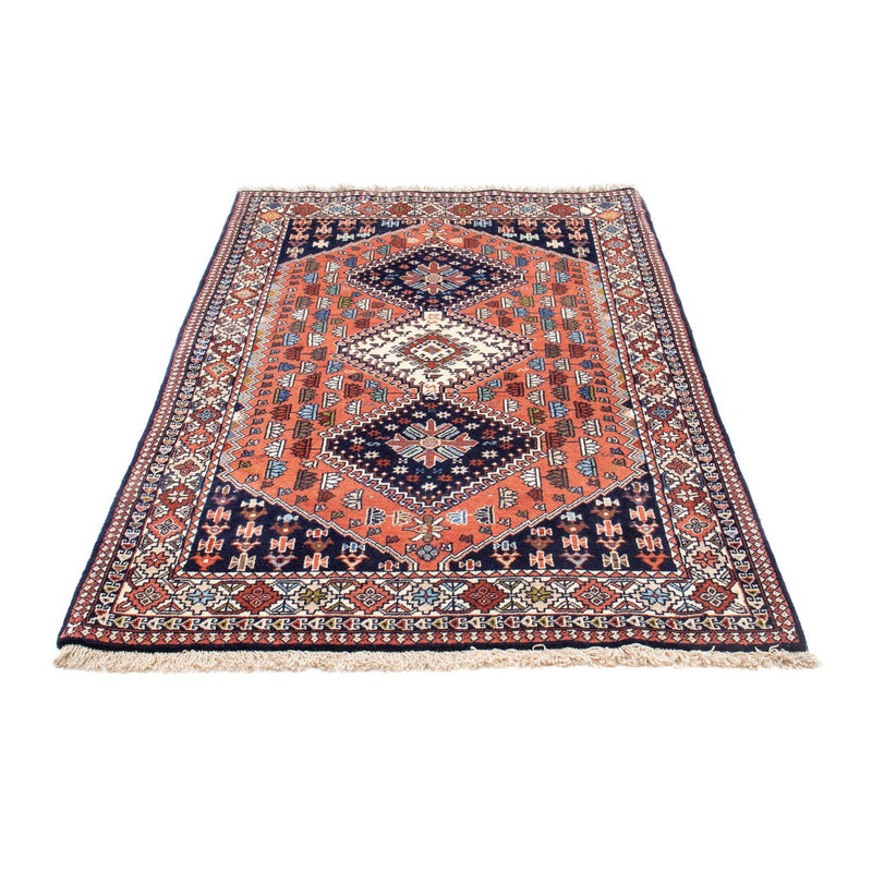 Tapis persan - Nomadic - 160 x 100 cm - bleu foncé