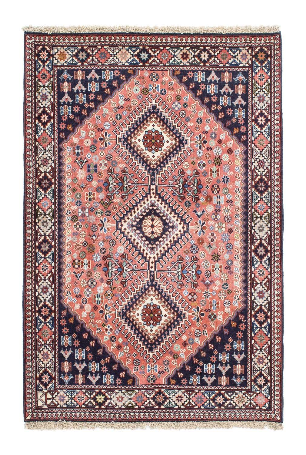Tapis persan - Nomadic - 155 x 103 cm - bleu foncé