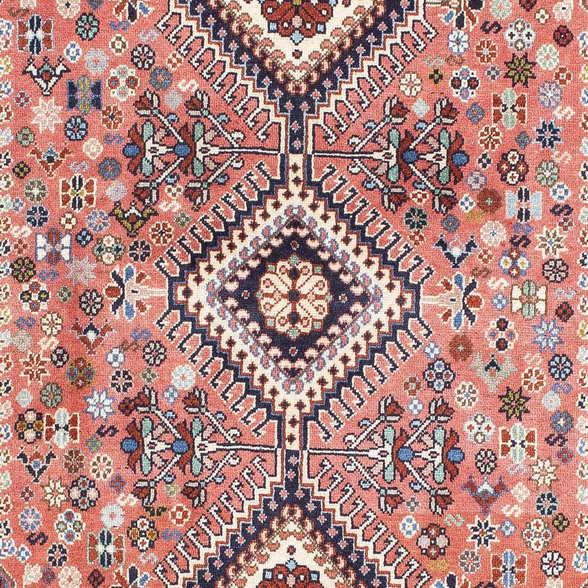 Tapis persan - Nomadic - 155 x 103 cm - bleu foncé