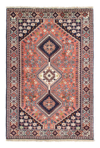 Tapis persan - Nomadic - 150 x 100 cm - bleu foncé