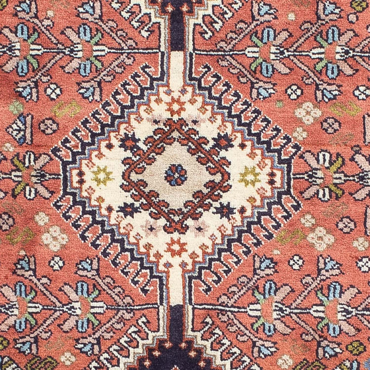 Tapis persan - Nomadic - 150 x 100 cm - bleu foncé