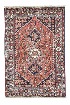 Tapis persan - Nomadic - 150 x 101 cm - bleu foncé