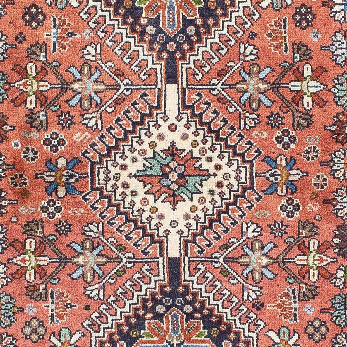 Tapis persan - Nomadic - 150 x 101 cm - bleu foncé