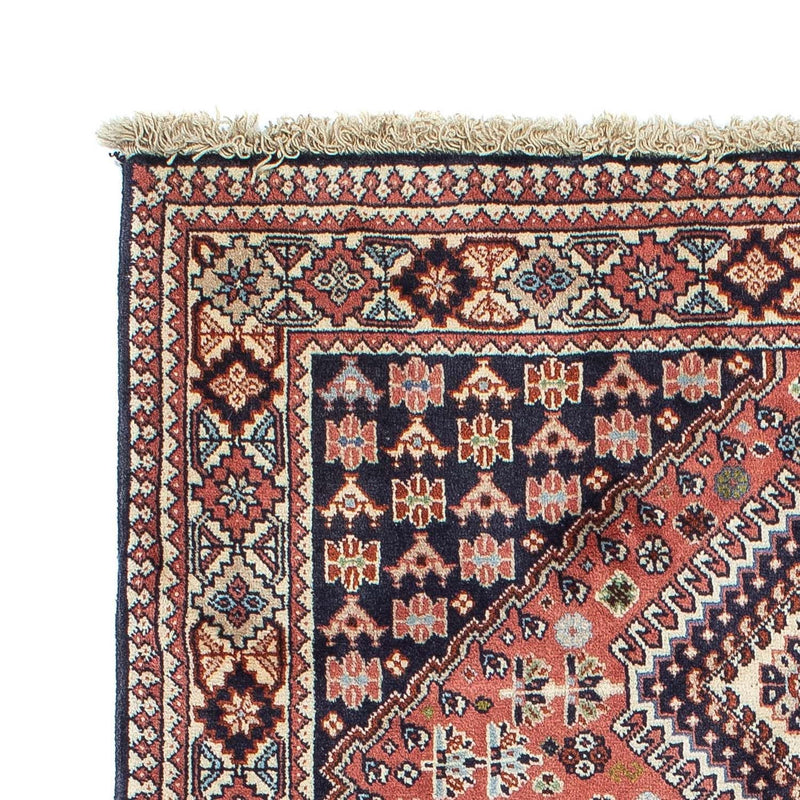 Tapis persan - Nomadic - 144 x 100 cm - bleu foncé