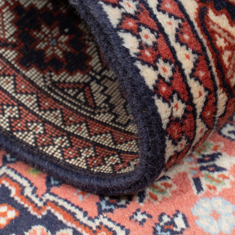 Tapis persan - Nomadic - 144 x 100 cm - bleu foncé