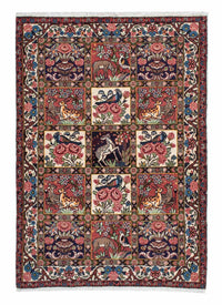 Tapis persan - Nomadic - 153 x 105 cm - rouge clair