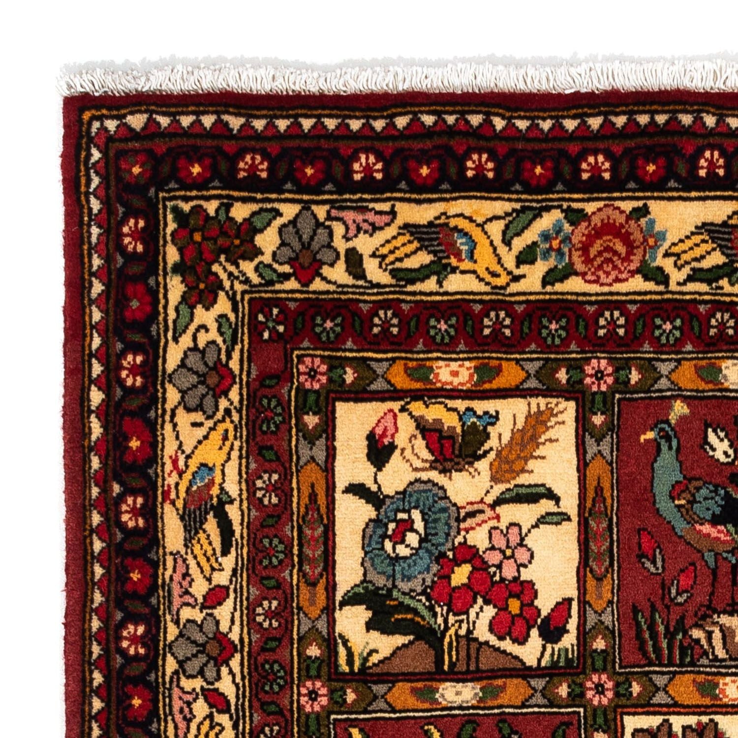 Tapis persan - Nomadic - 172 x 110 cm - rouge foncé