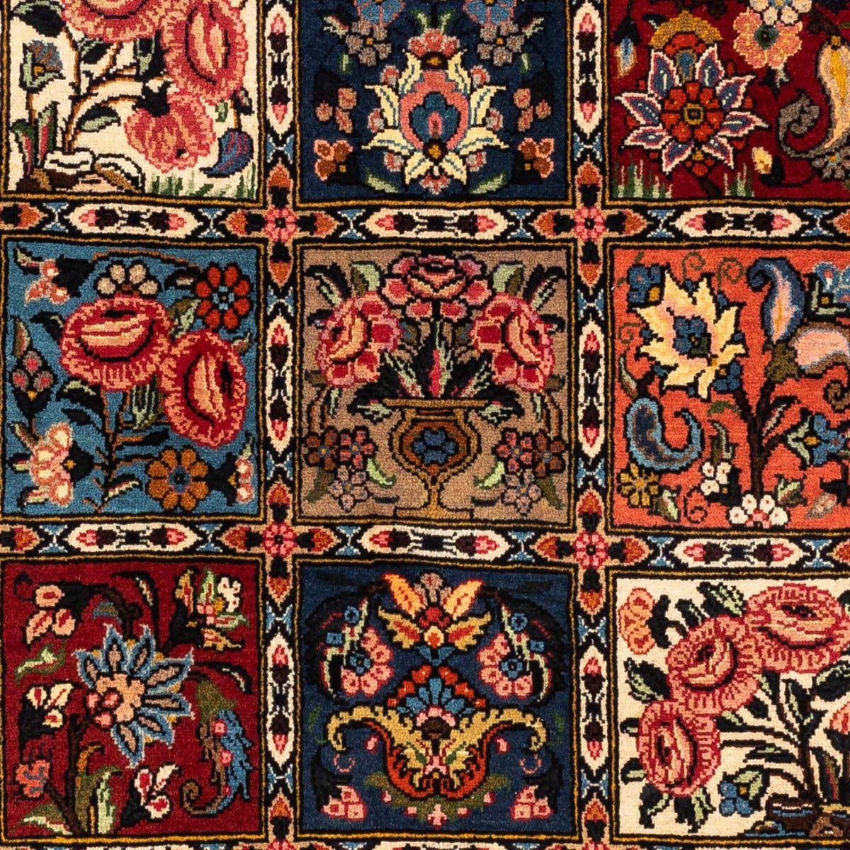 Tapis persan - Nomadic - 158 x 106 cm - marron