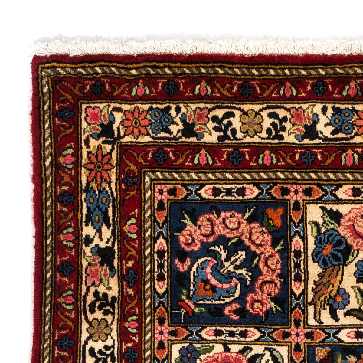 Tapis persan - Nomadic - 158 x 106 cm - marron