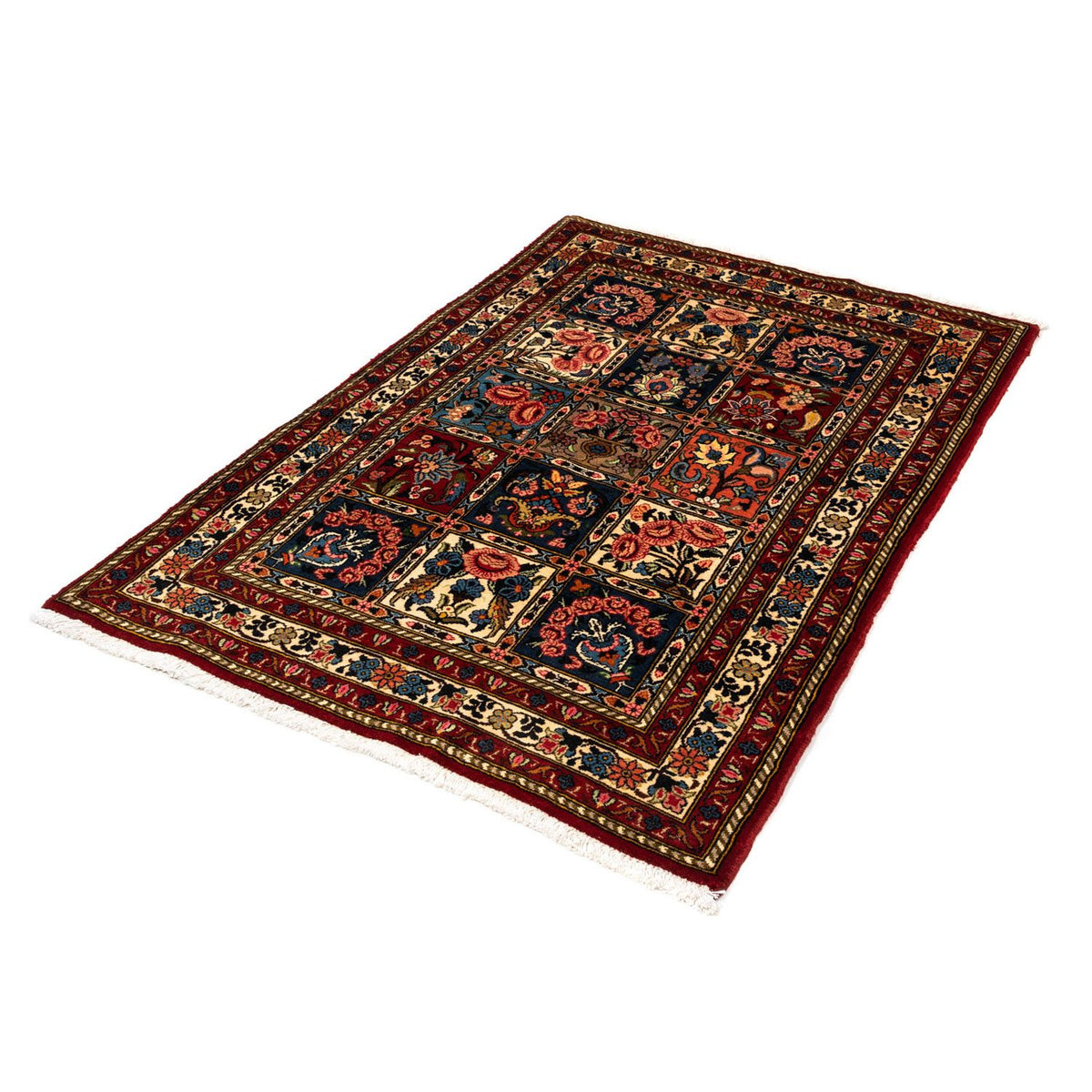 Tapis persan - Nomadic - 158 x 106 cm - marron