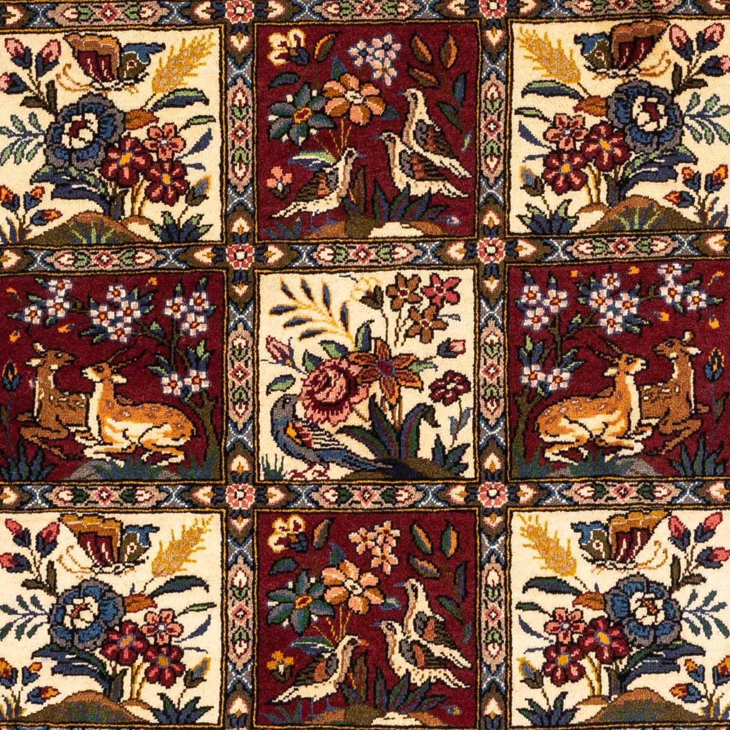 Tapis persan - Nomadic - 148 x 103 cm - multicolore
