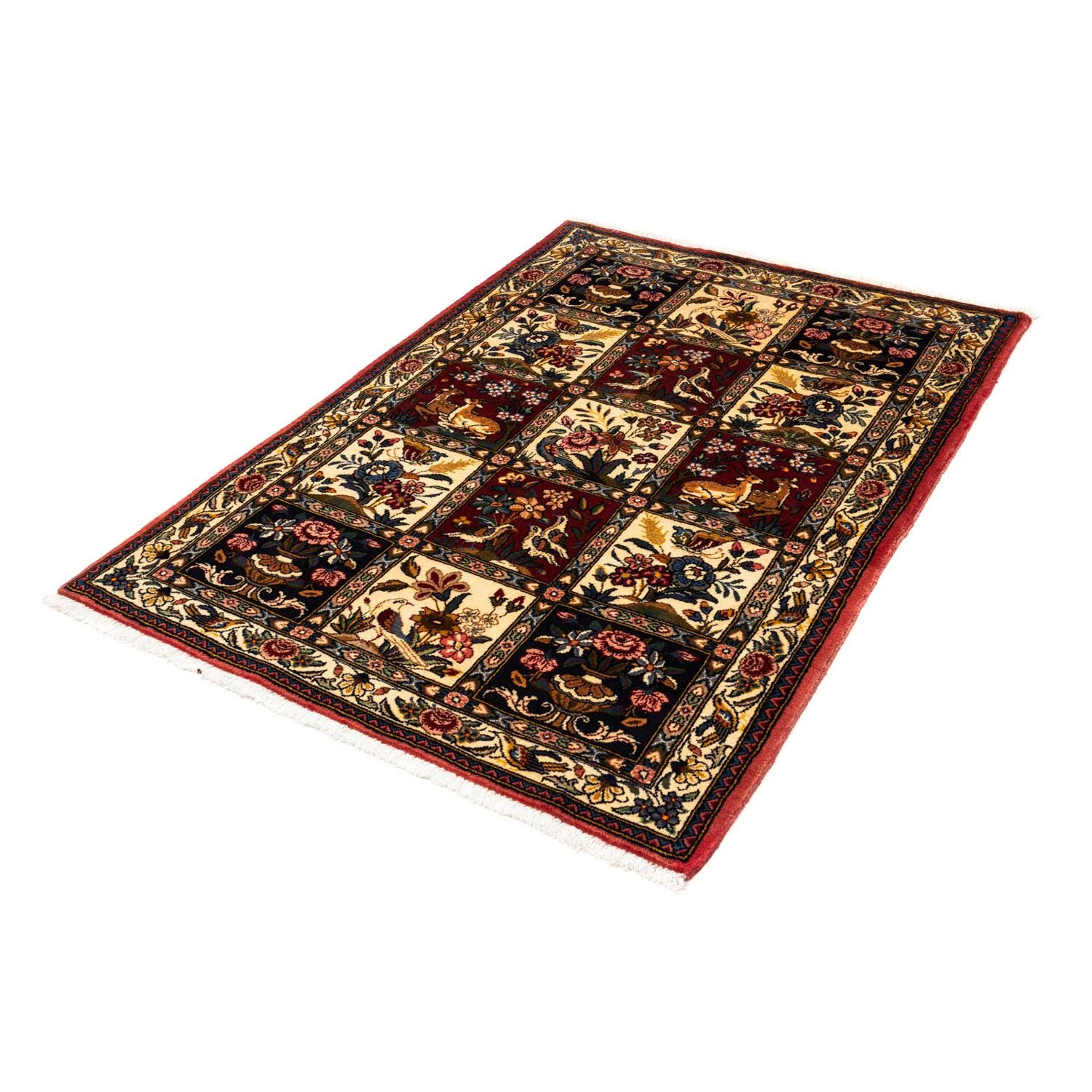 Tapis persan - Nomadic - 148 x 103 cm - multicolore