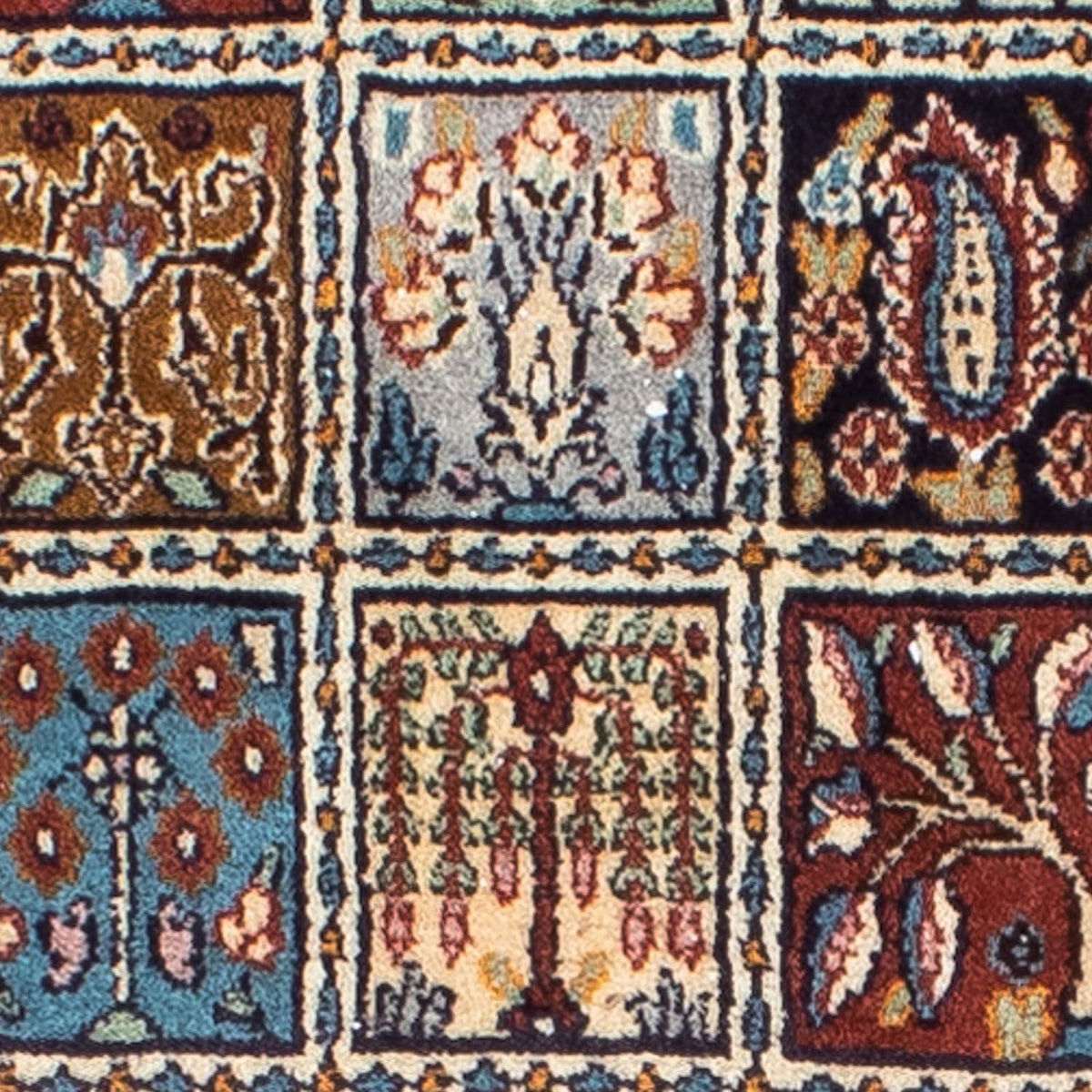 Tapis de couloir Tapis persan - Classique - 277 x 76 cm - rouille