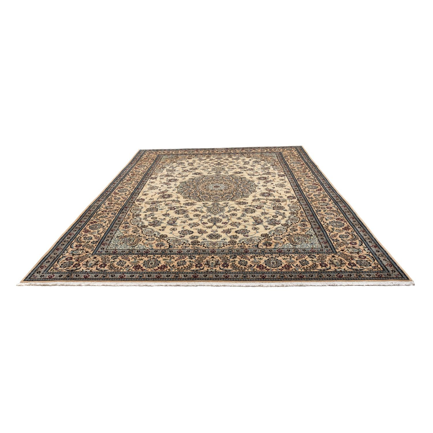 Tapis persan - Nain - Royal - 345 x 246 cm - beige